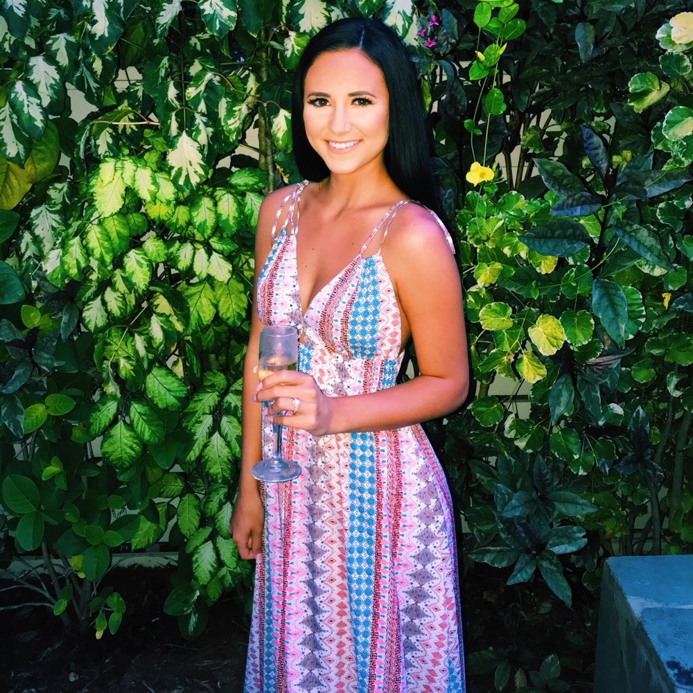 Lulus maxi dress